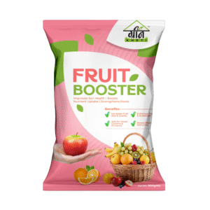GreenKheti Fruit Booster Organic Fruit Fertilizer Front View 900g approx 1kg