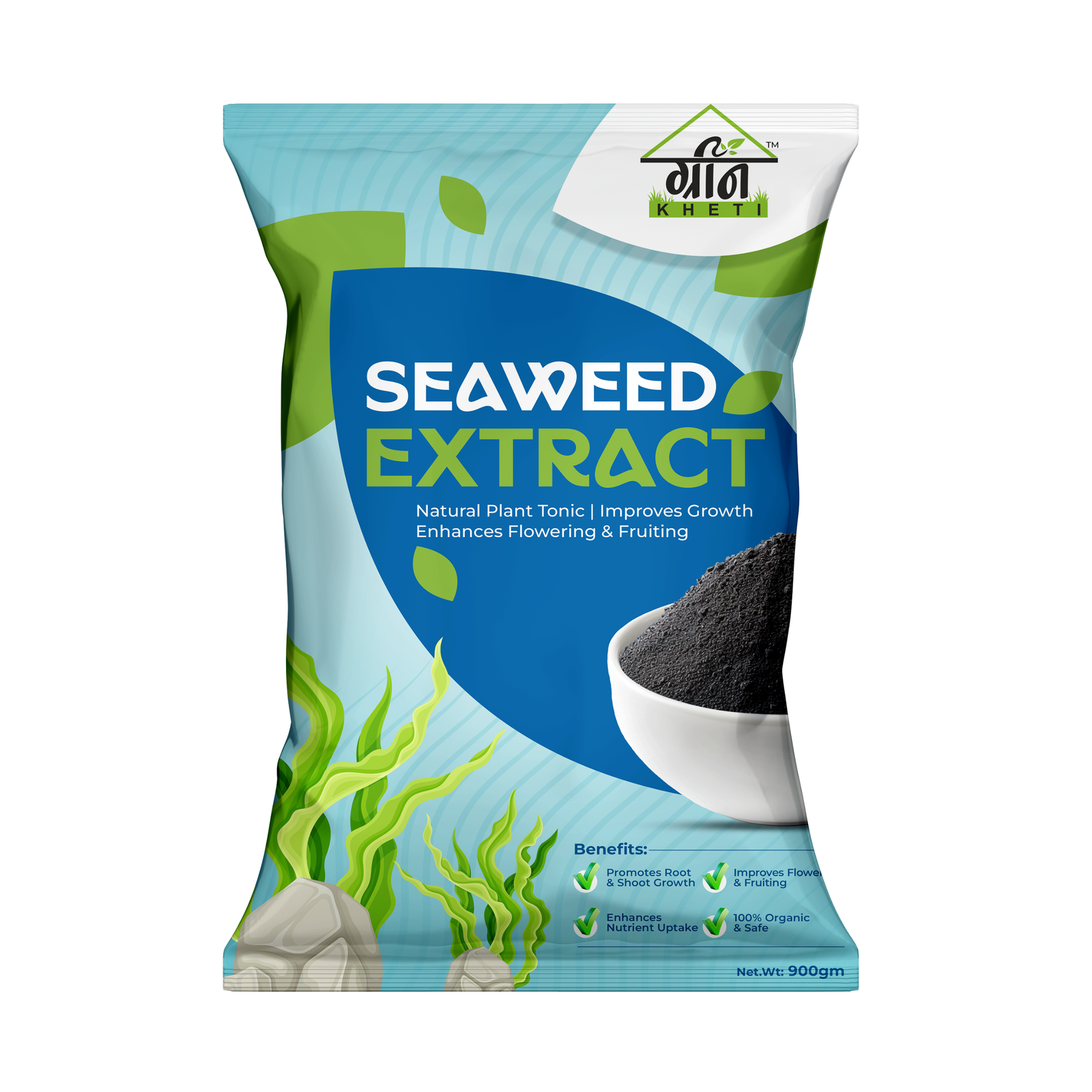 Seaweed extract for jade plant care